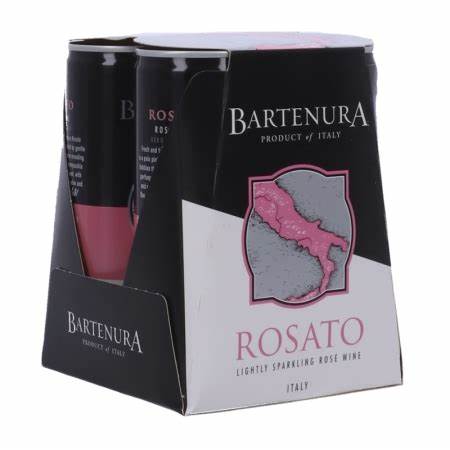 Bartenura Rosato Moscato Cans 4 Pack